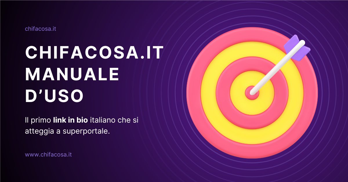Manuale Utente di ChiFaCosa